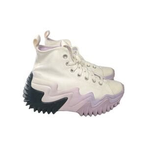 Converse Run Star Motion Platform Shoes Womens 7.5 Ombre Egret Pale Amethyst